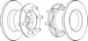 FERODO DDF254 Brake Disc